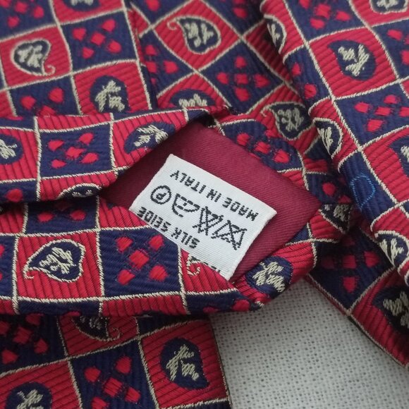 ❤️LOT 3 FENDI CHRISTIAN DIOR VALENTINO NECK TIES Horse Tassel Paisley and Dots - Picture 12 of 12